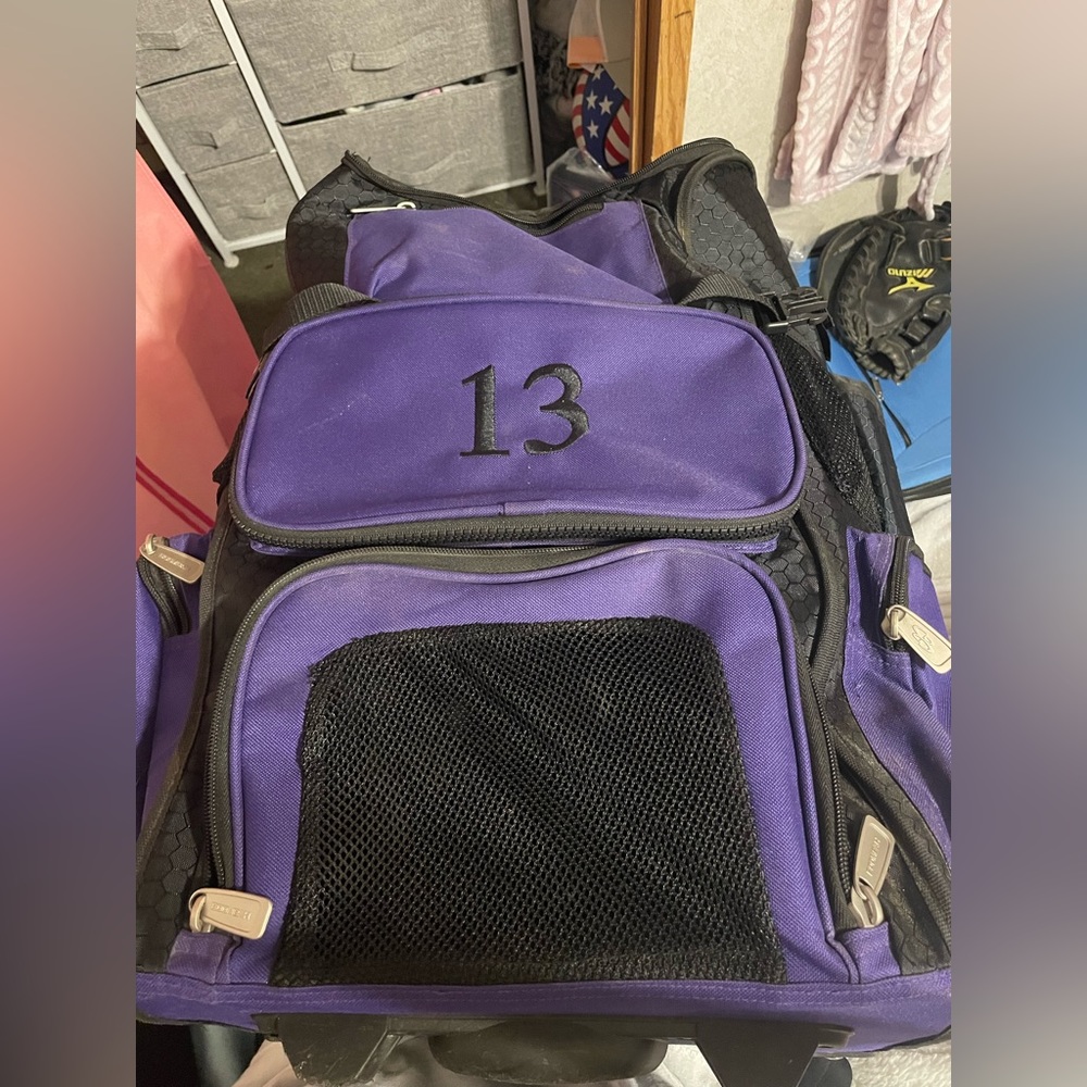 Boombah Rolling Softball Bag